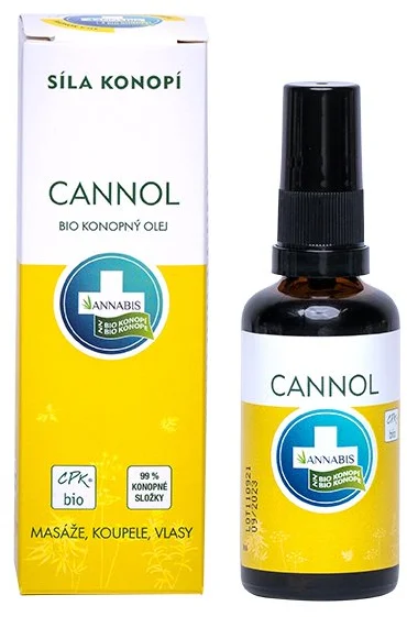 CANNOL BIO Konopný olej na celé telo 50ml