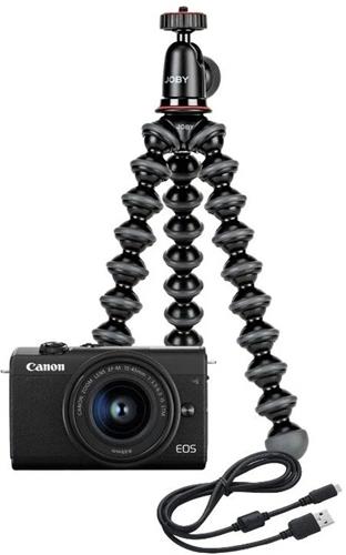 Canon EOS M200 + EF-M 15-45 - černý - Webcam kit