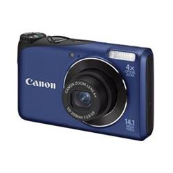 Canon kompakt PowerShot A2200, 14.1MPix, modrá, 4x zoom, 2.7" LCD 