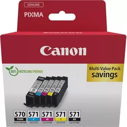 CANON PGI-570/CLI-571 PGBK/BK/C/M/Y Multi pack, originál