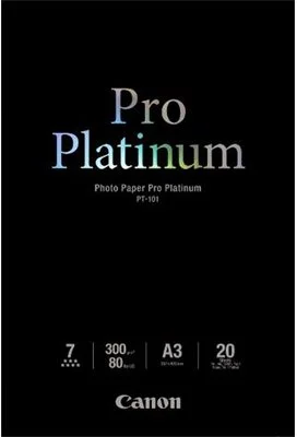 Canon PT-101 A3 Photo Paper Pro Platinum 20sheets 300g/m2 2768B017