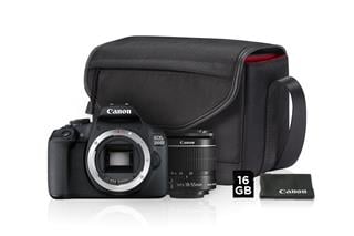 CANON zrcadlovka EOS 2000D + 18-55mm IS II Value Up Kit