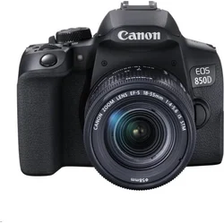 CANON zrcadlovka EOS 850D + EF-S 18-55 IS STM 3925C002 Cashback 2.600 Kč, více informací na www.tsbohemia.cz/letnicashback21 - Digitální fotoaparáty - zrcadlovky