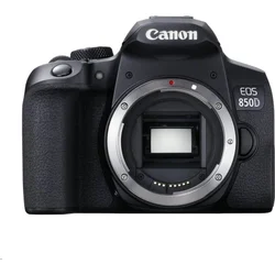 CANON zrcadlovka EOS 850D - tělo 3925C001 Cashback 2.600 Kč, více informací na www.tsbohemia.cz/letnicashback21 - Digitální fotoaparáty - zrcadlovky
