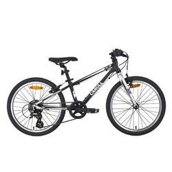 CANULL AIR 20" čierno-matný/strieborný ultraľahký detský bicykel