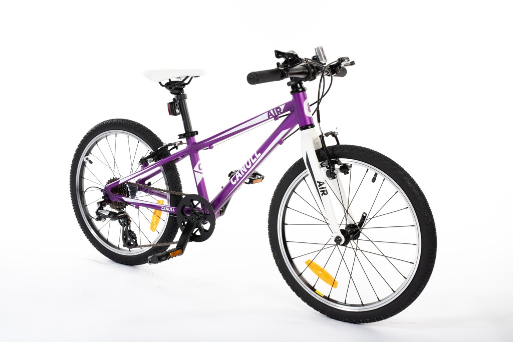 CANULL AIR 20" ultraľahký detský bicykel fialový