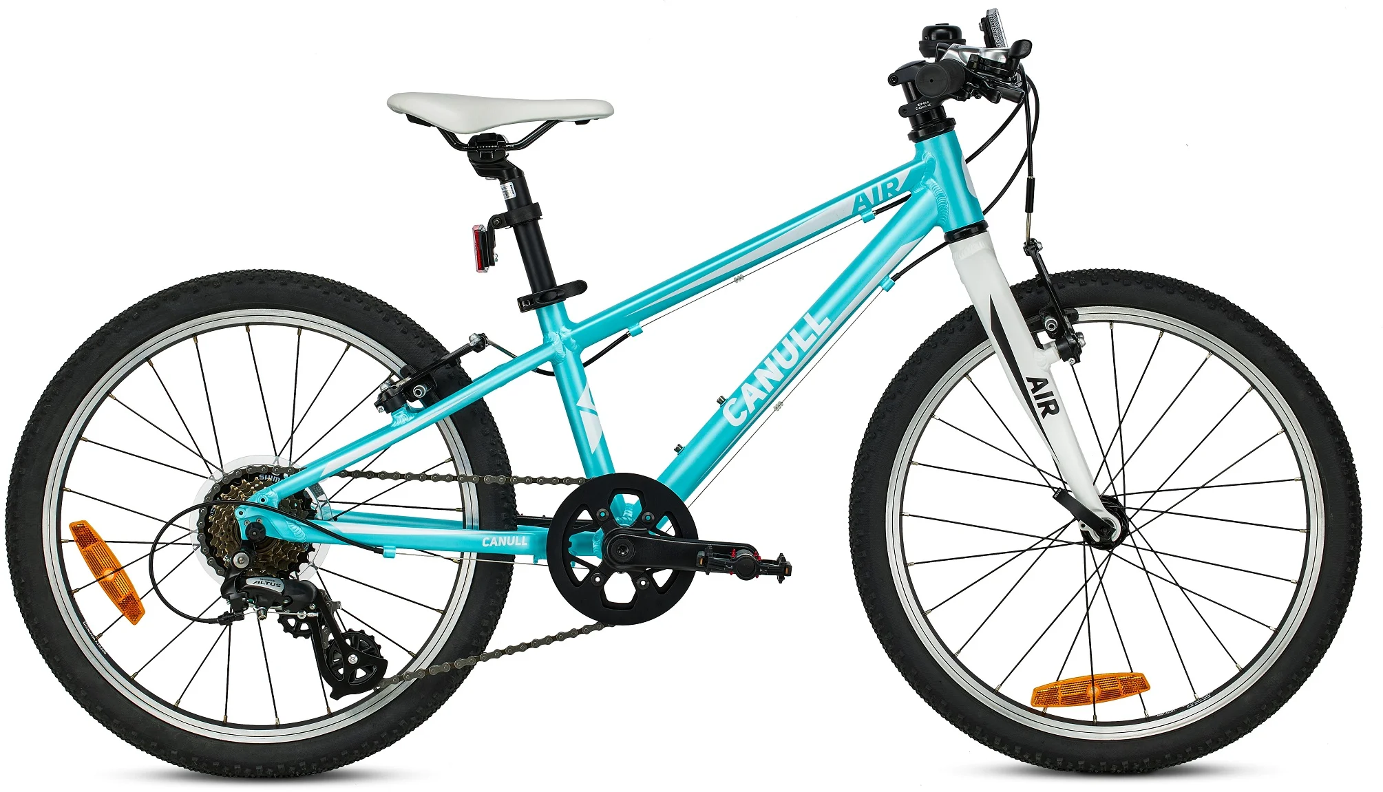 CANULL AIR 20" ultraľahký detský bicykel zelený