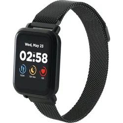 CANYON chytré hodinky Sanchal, 1,22" barevný plně dotykový display, IP68, režim Multi-sport, iOS/android CNS-SW73BB - Hodinky