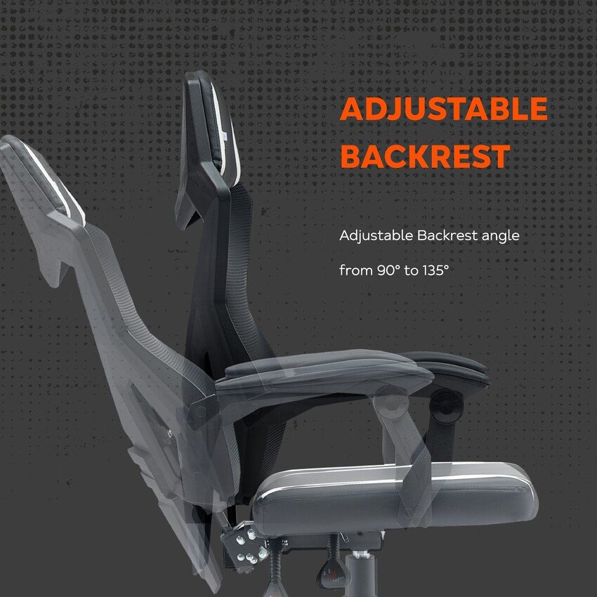 CANYON gaming chair Flow MCH01 Mesh Black Orange