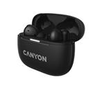 CANYON headset OnGo TWS-10 ANC+ENC Černá