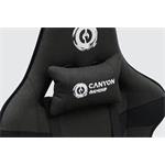CANYON herní židle Crest FCH01 Fabric šedá