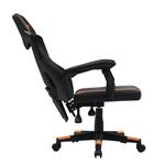 CANYON herní židle Flow MCH01 Mesh Black oranžová