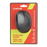 CANYON mouse MW-25 Ergonomic LED AA Dual mode Wireless Black