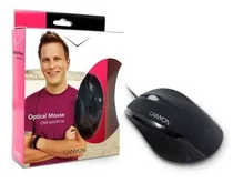 CANYON myš optická, 800dpi, PS/2+USB, black