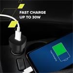 CANYON OnDrive 30 PD30W USB-C čierna nabíjačka do auta