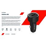 CANYON OnDrive 48 PD48W USB-A+USB-C čierna nabíjačka do auta