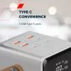 CANYON Power Bank PB-610, 60000 mAh PD 100W, biela
