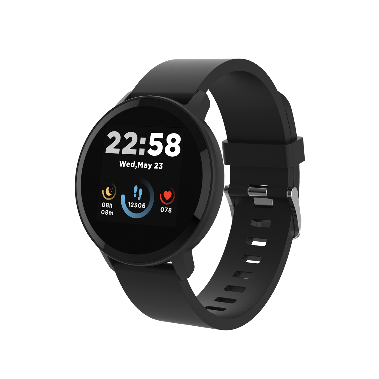 CANYON smart hodinky Lollypop SW-63 BLACK
