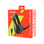 CANYON stylový a komfortní headset CNS-CHS01BO