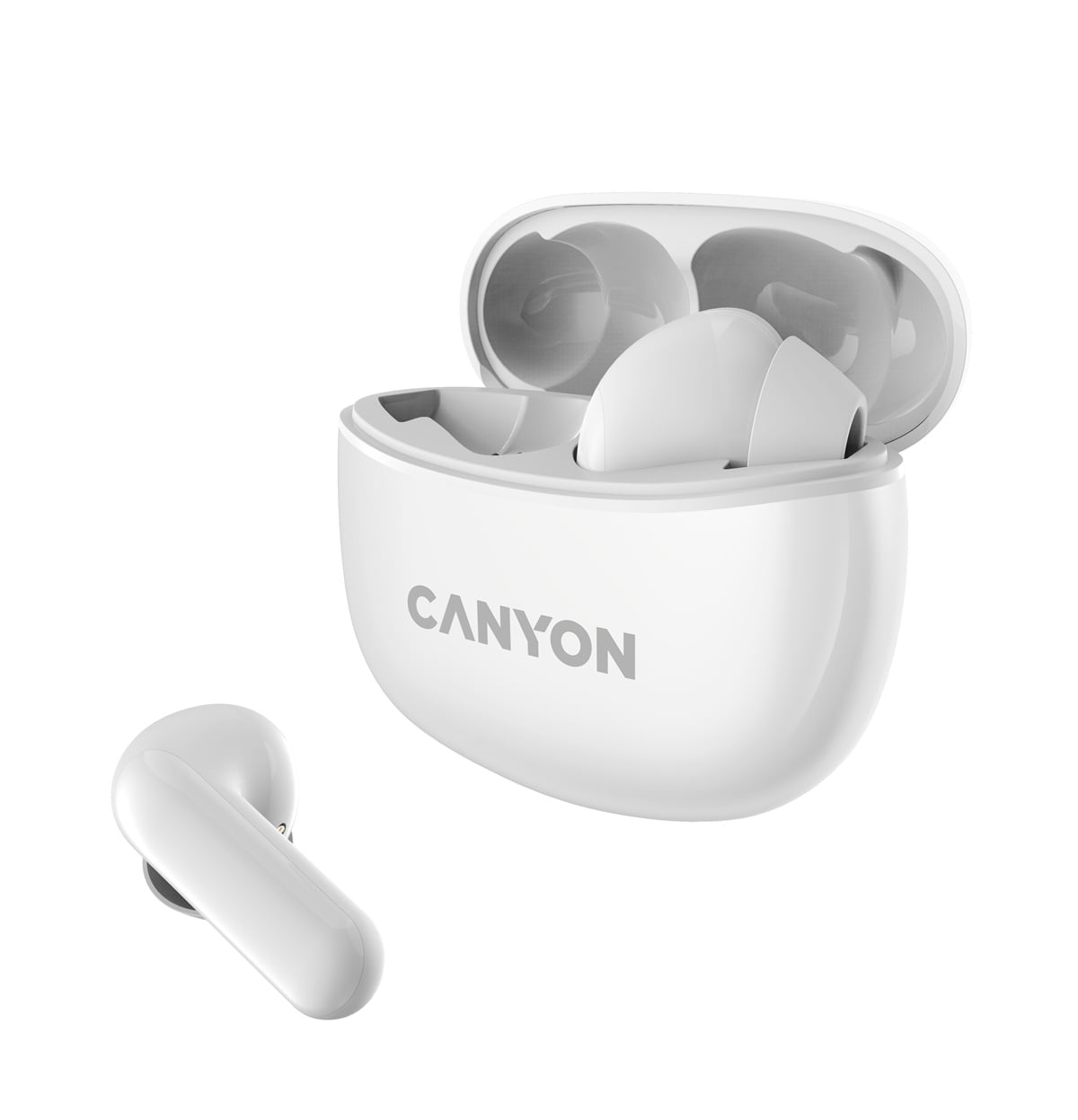 CANYON True Wireless Stereo slúchadlá TWS-5 White