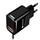 CANYON Univerzálny 1xUSB nabíjačka do siete s ochranou proti prepätiu, Micro USB Input 100V-240V, čierna (CNE-CHA041BS)