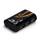 CANYON USB hub CNR-USBHUB7B 4-port USB 2.0, černý s oranžovými a bílými ornamenty 