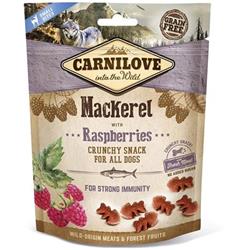 Carnilove Dog Crunchy Snack Mackerel with Raspberries with fresh meat 200g pamlsky pro psy