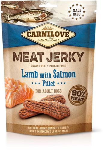 Carnilove Jerky Lamb & Salmon Fillet 100g pamlsky pro psy