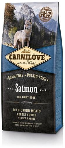 Carnilove Salmon for Adult 4kg granule pre psy