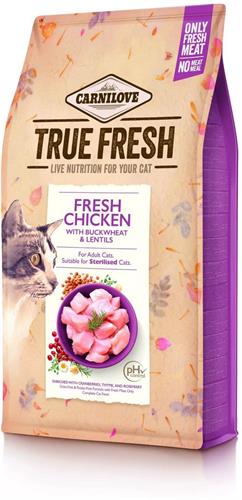 Carnilove True Fresh Cat Chicken, 1,8kg granule pro kočky