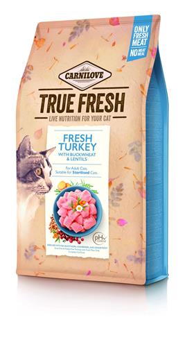 Carnilove True Fresh Cat Turkey, 340g granule pro kočky