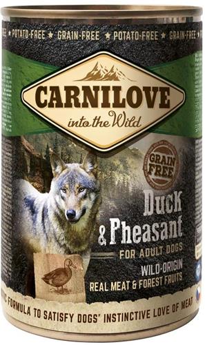 Carnilove Wild Meat Duck & Pheasant 400g konzerva pro psy