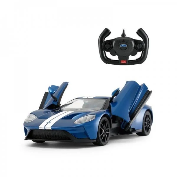 Carrera R/C auto Ford GT (1:14) modrá