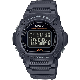 Casio W-219H-8B Digitální pánské náramkové hodinky 