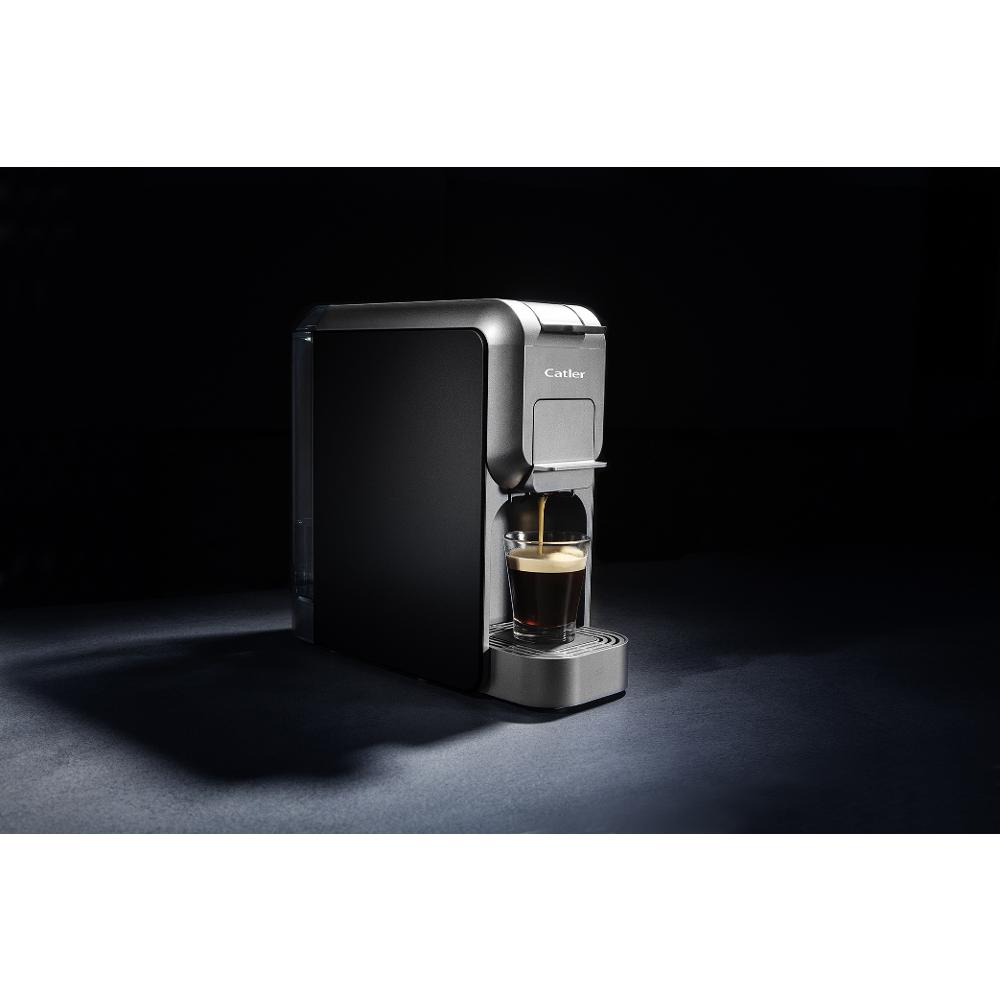 Catler ES 700 Porto Espresso na kapsule a mletú kávu, čierno-strieborná