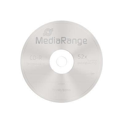 CD-R MediaRange 700MB 52x SPINDL (25pack) MR201