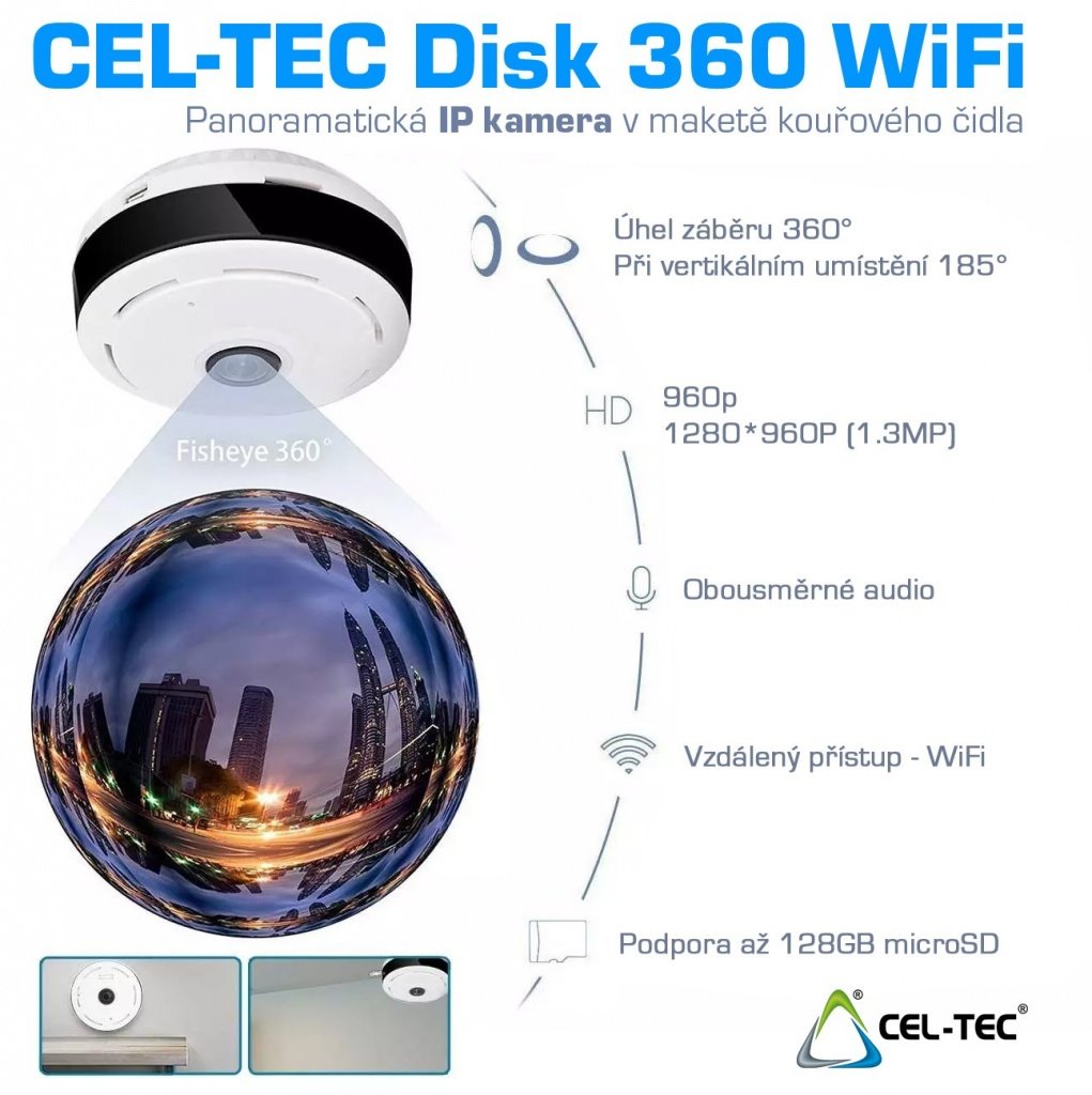 CEL-TEC Disk 360 WiFi