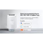CEL-TEC TH01-Z ZigBee Tuya termostatická hlavice