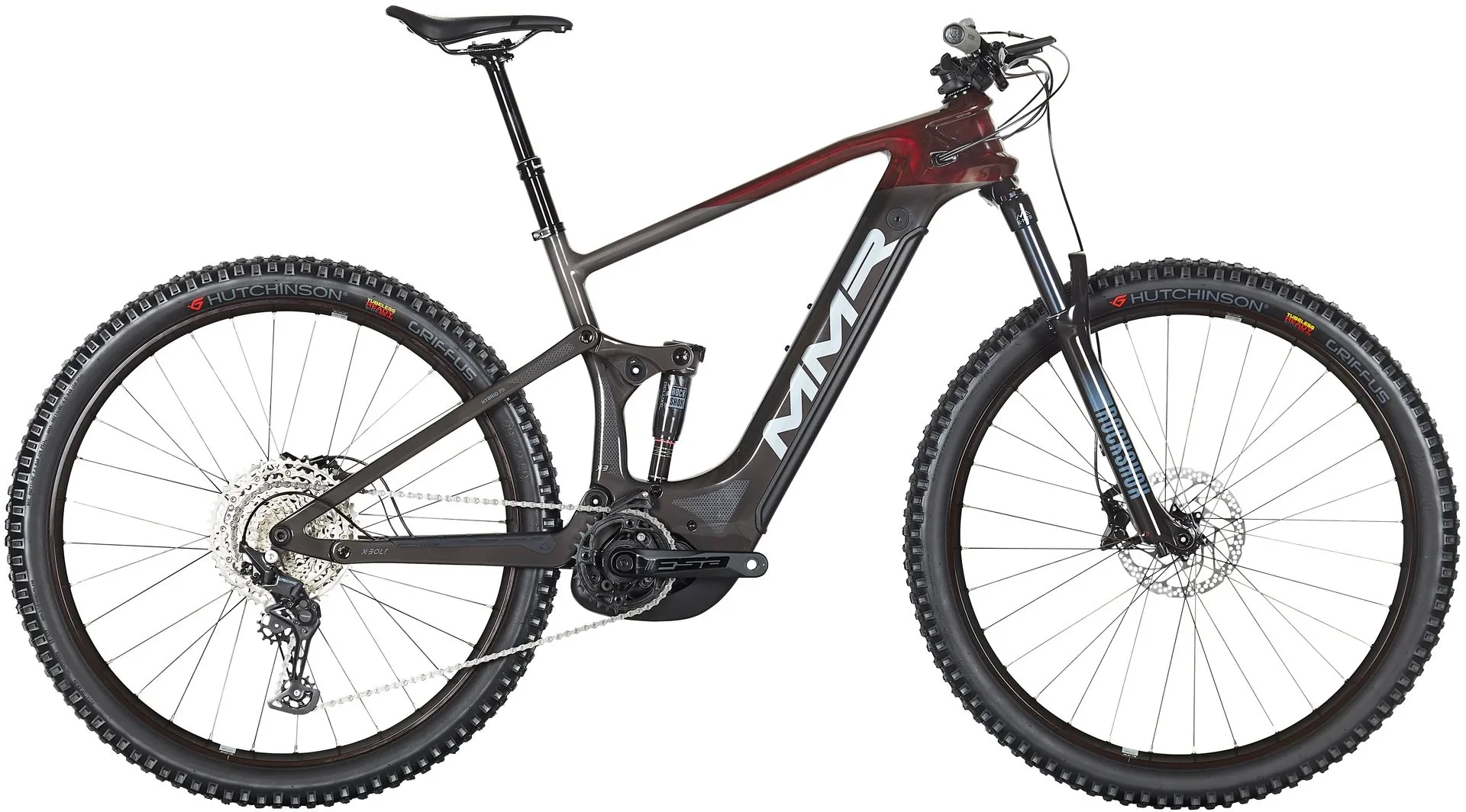 Celoodpružené elektrokolo MMR X-BOLT 120 00 - Liquid Red N Black - vel.L / 2024