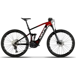 Celoodpružené elektrokolo MMR X-BOLT 120 30 - Black N Chrome red - vel.L / 23/2024