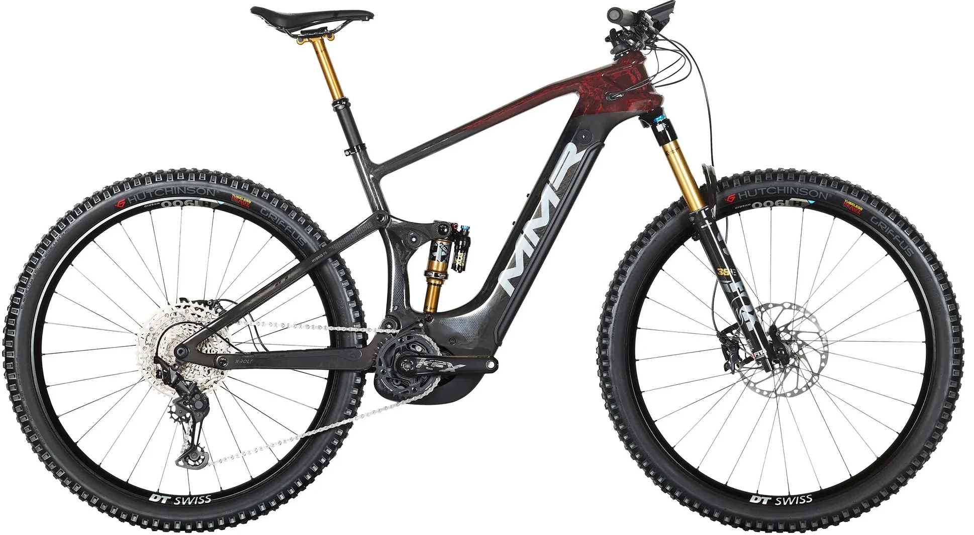 Celoodpružené elektrokolo MMR X-BOLT 140 10 - Liquid Red N Black - vel.S / 2024