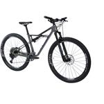 Celoodpružený bicykel SILVERBACK STRATOS CF - SRAM GX 12s, veľkosť L - Matt Black / Silver