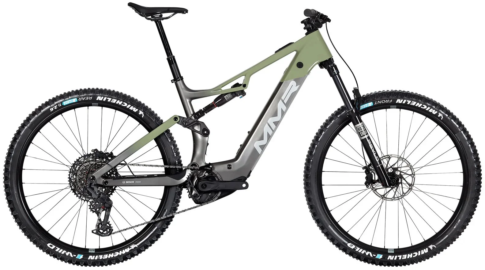 Celoodpružený elektrický bicykel MMR QUERCUS 150 30 - WASABI - veľkosť S 25/2026