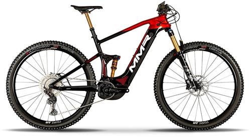 Celoodpružený elektrobicykel MMR X-BOLT 120 00 - Black N Chrome Red - veľkosť M / 23/2024