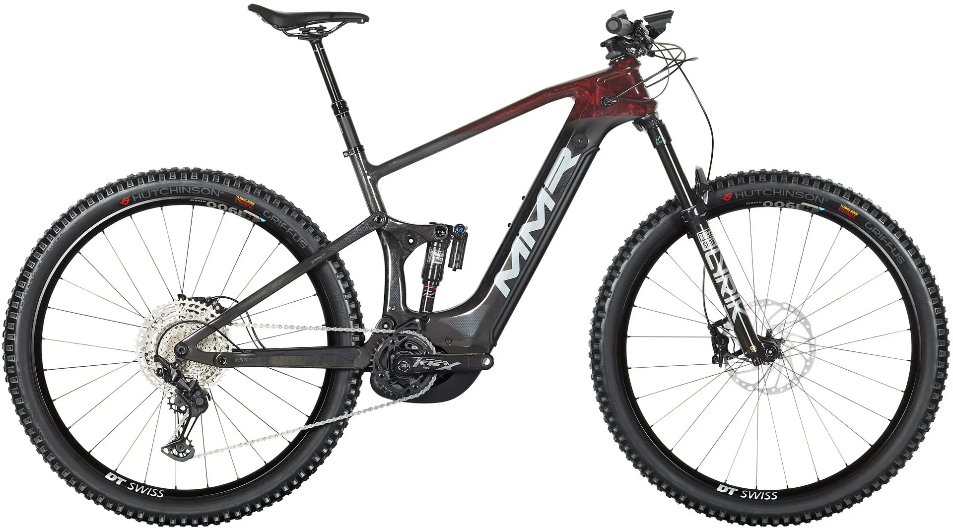 Celoodpružený elektrobicykel MMR X-BOLT 140 00 - Liquid Red N Black - veľkosť L / 2024