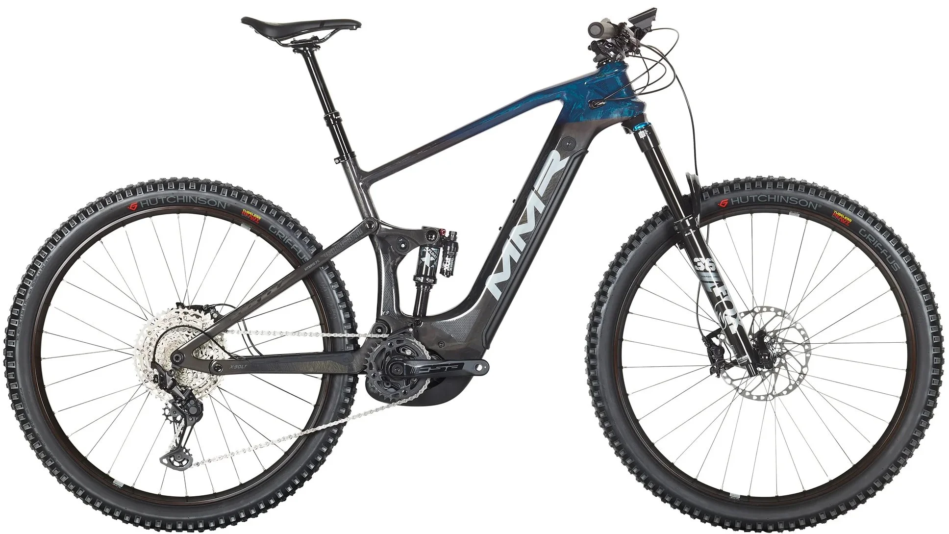 Celoodpružený elektrobicykel MMR X-BOLT 140 30 - Liquid Blue N Black - veľkosť M / 2024