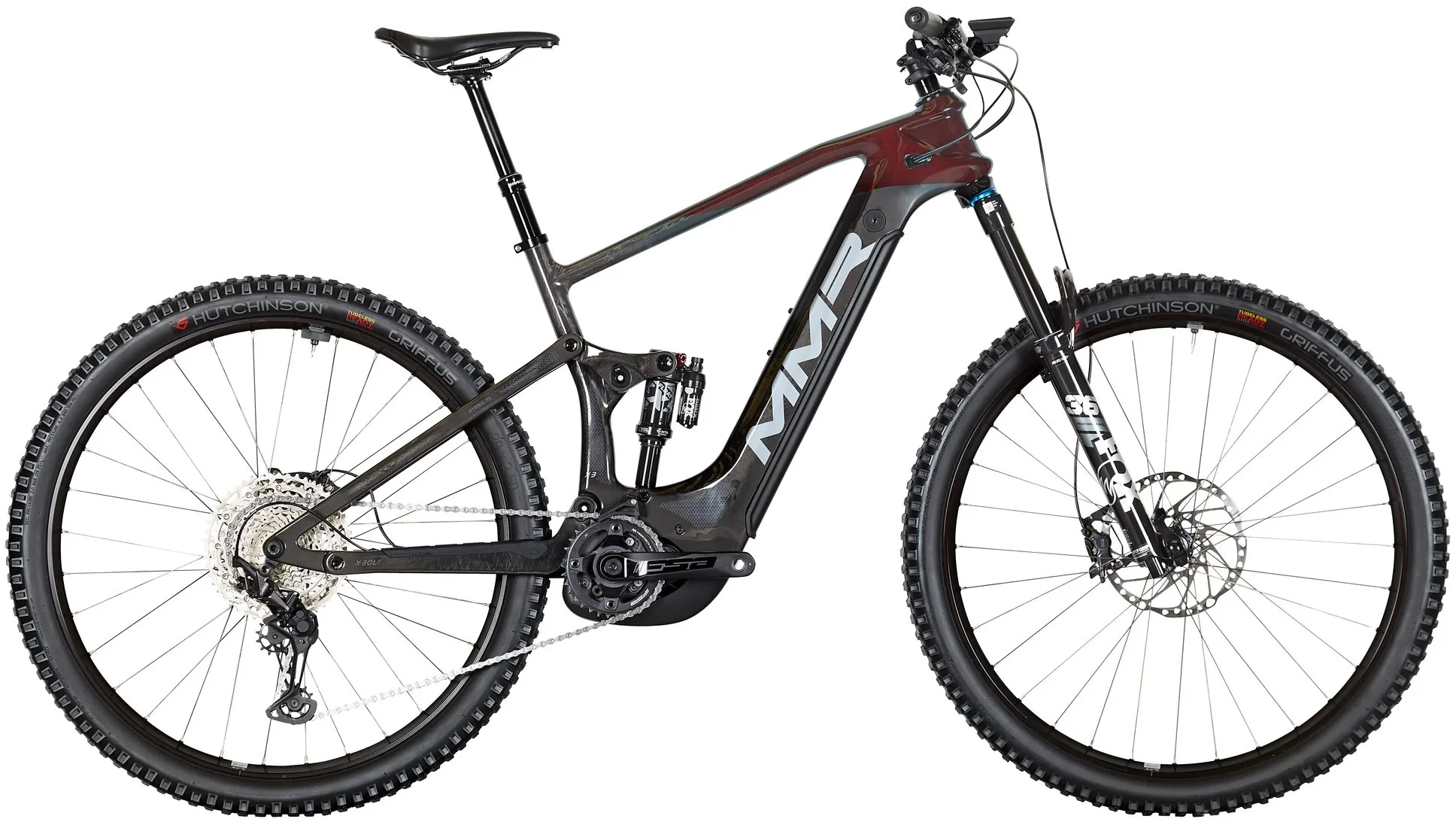 Celoodpružený elektrobicykel MMR X-BOLT 140 30 - Liquid Red N Black - veľkosť L / 2024