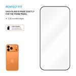 Celoplošné tvrdené sklo FIXED s aplikátorom pre Apple iPhone 17 Pro Max, 2 ks, čierne