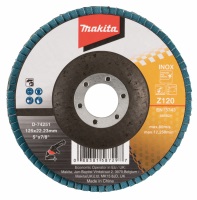 Čepeľ MAKITA 125x22,23 mm K120 Zircon