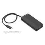 Cestovná dokovacia stanica Lenovo USB-C s duálnym displejom + 100W adaptér (EÚ)